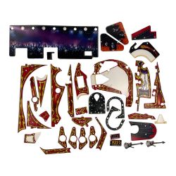 Stern KISS Premium & LE Playfield Plastic Set